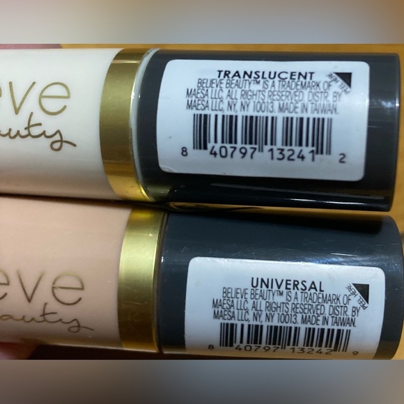 NWT Believe Beauty Eyeshadow Primer Set Translucent and Universal #8 - Picture 4 of 4